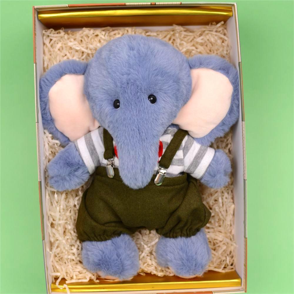 Homeyfriends Jumbo The Blue-Grey Jointed Elephant
