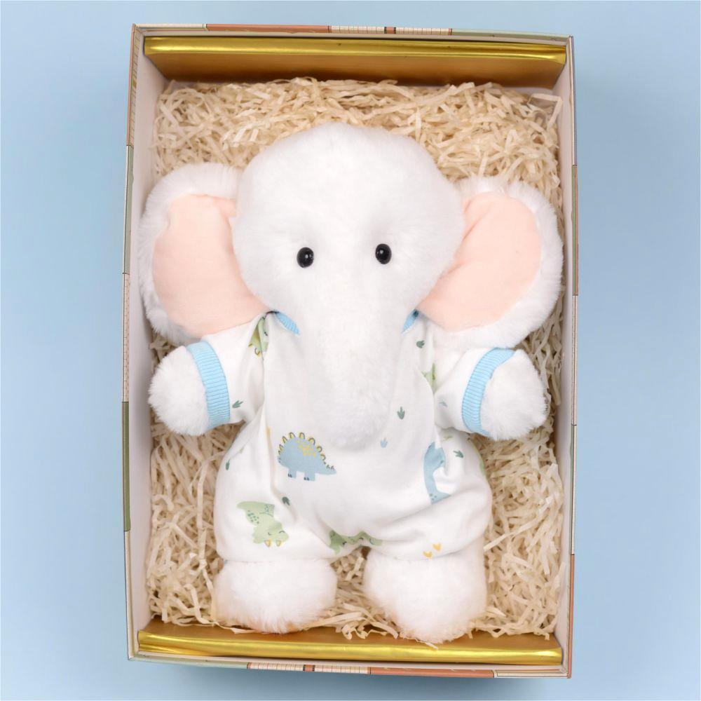 Homeyfriends Ellie The White Jointed Elephant