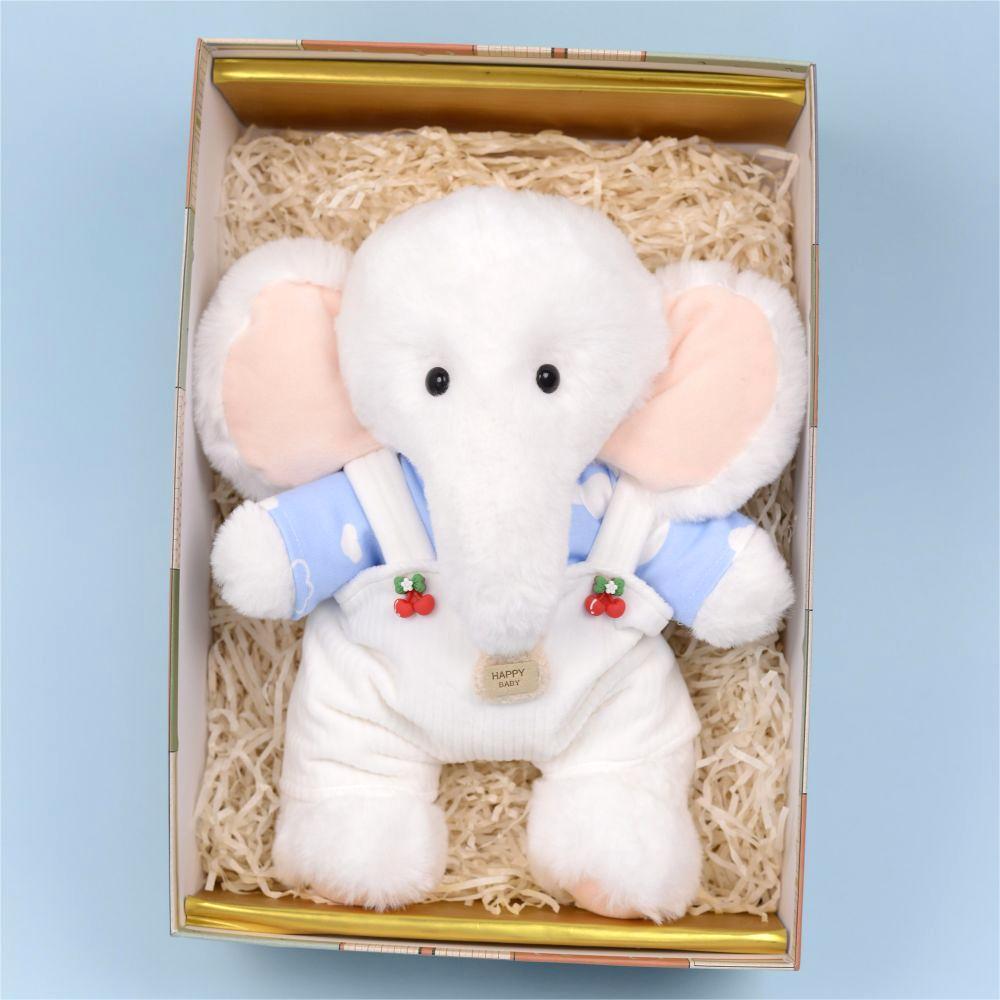 Homeyfriends Ellie The White Jointed Elephant