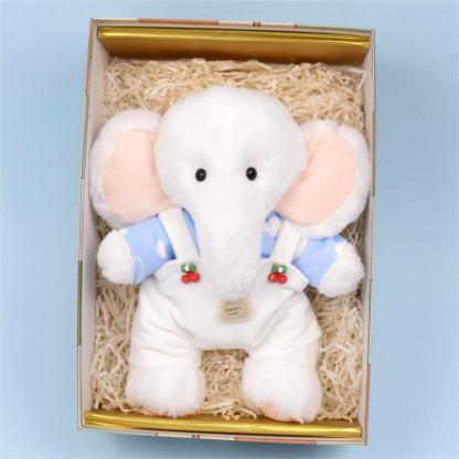 Homeyfriends Ellie The White Jointed Elephant
