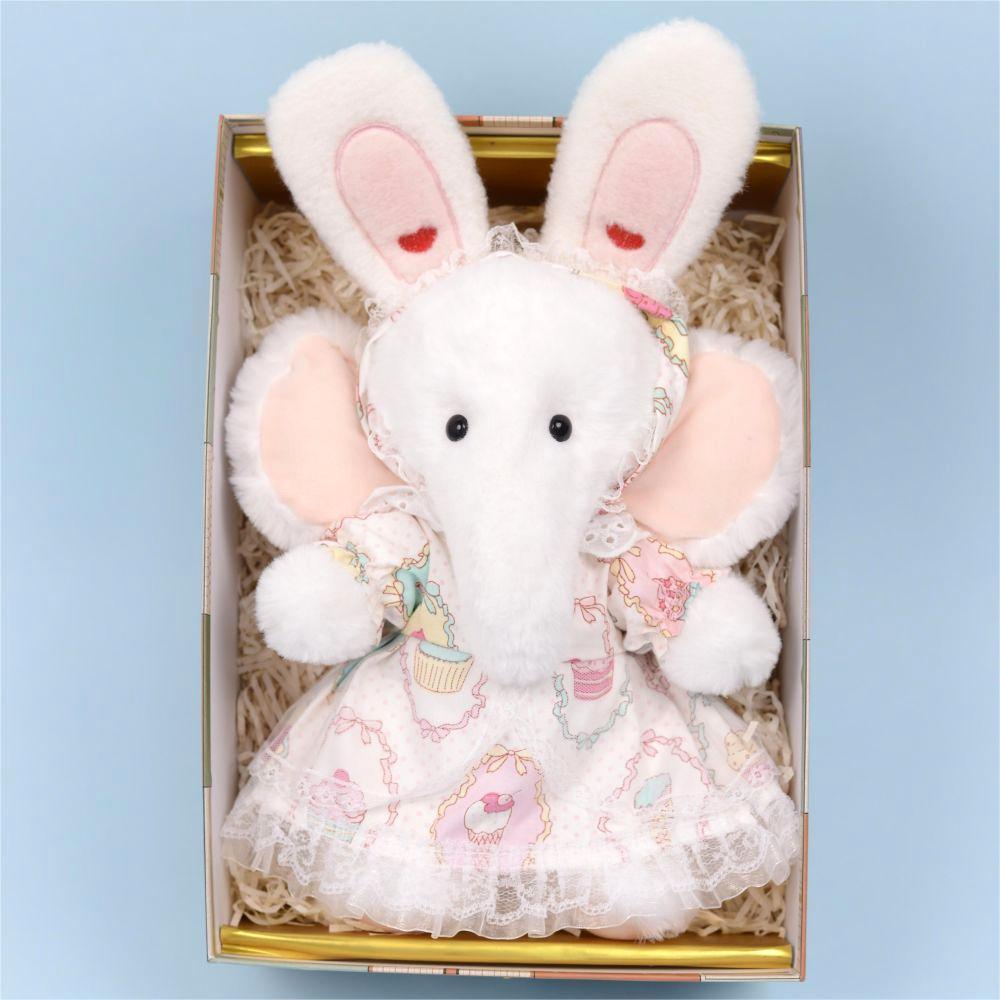 Homeyfriends Ellie The White Jointed Elephant