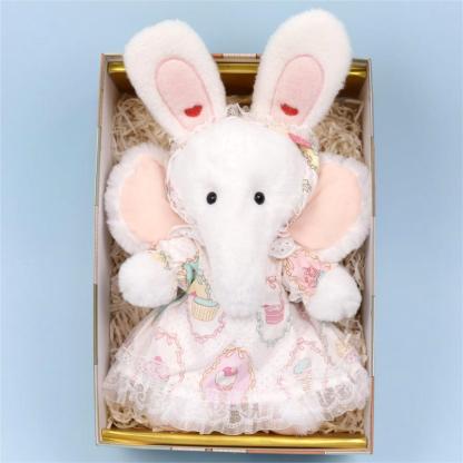Homeyfriends Ellie The White Jointed Elephant
