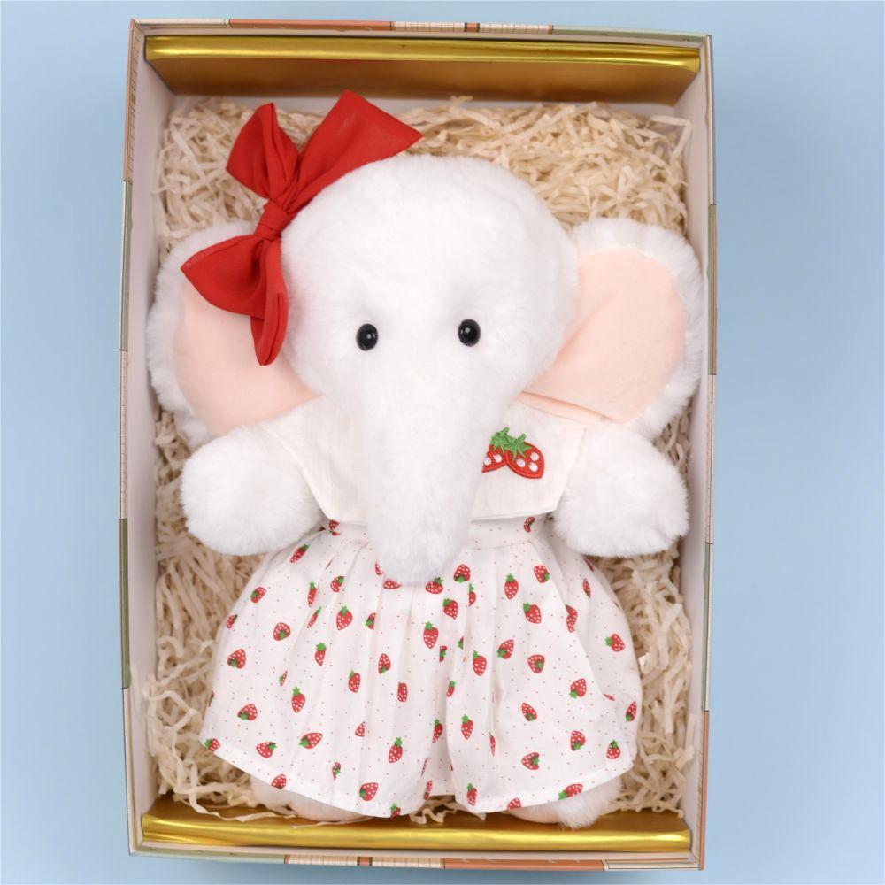 Homeyfriends Ellie The White Jointed Elephant