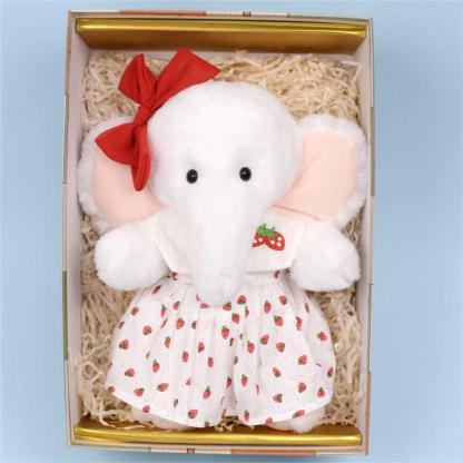 Homeyfriends Ellie The White Jointed Elephant