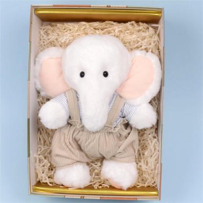 Homeyfriends Ellie The White Jointed Elephant