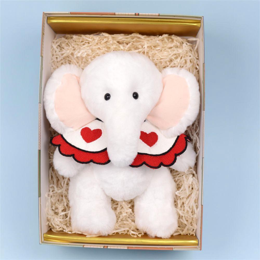 Homeyfriends Ellie The White Jointed Elephant