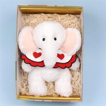 Homeyfriends Ellie The White Jointed Elephant