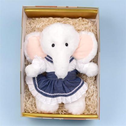 Homeyfriends Ellie The White Jointed Elephant
