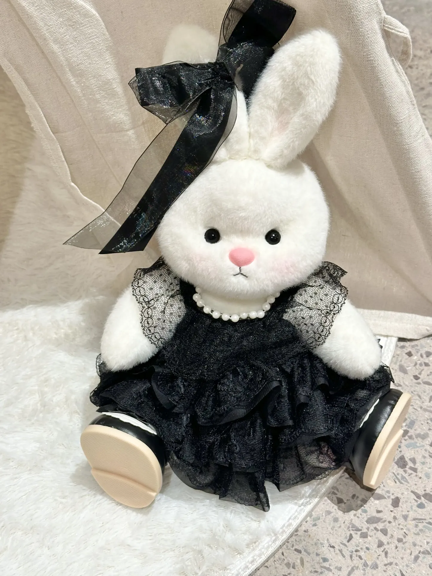 Homeyfriends Cute Jointed Bunny Stuffed Animal