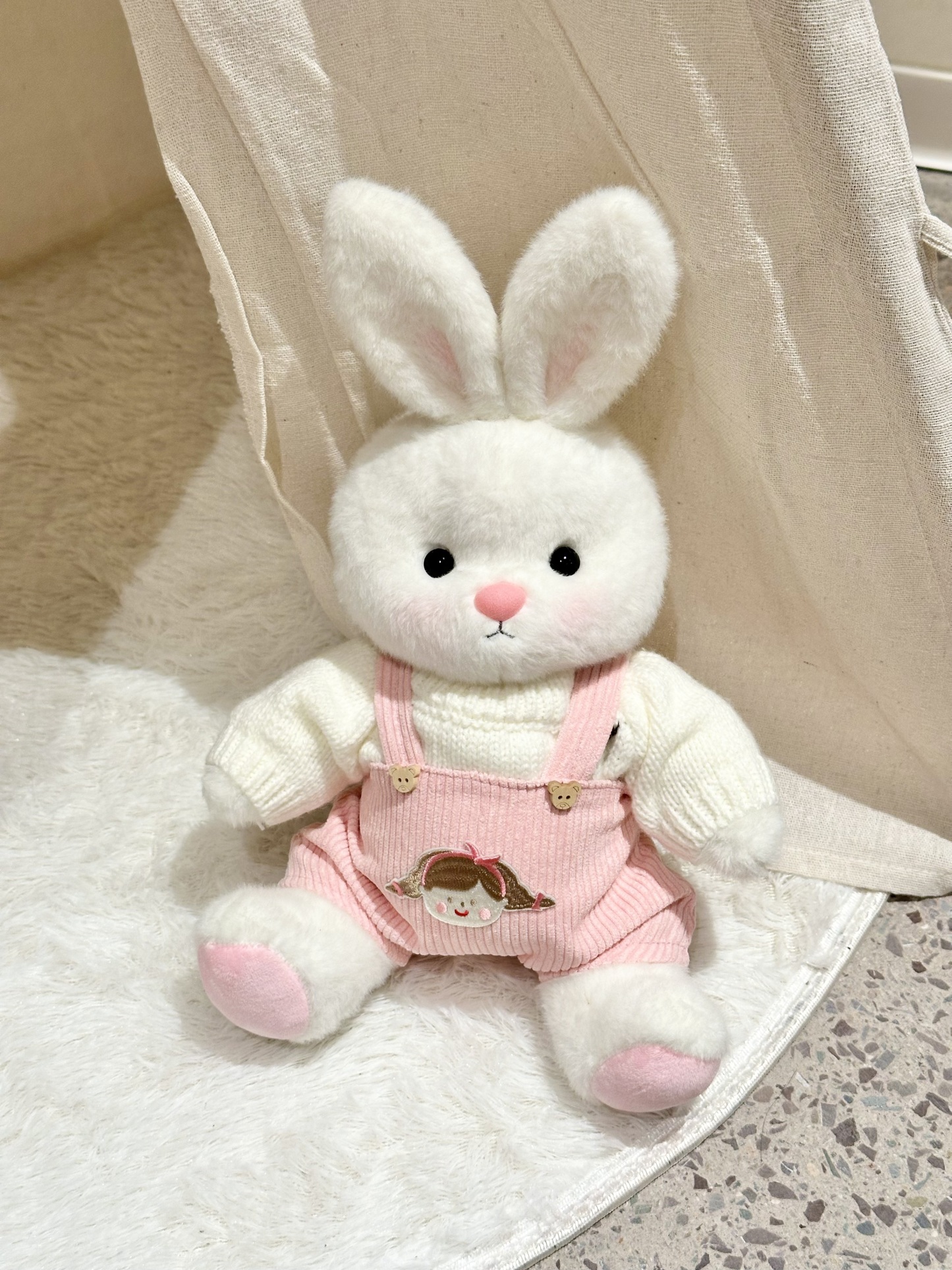 Homeyfriends Cute Jointed Bunny Stuffed Animal