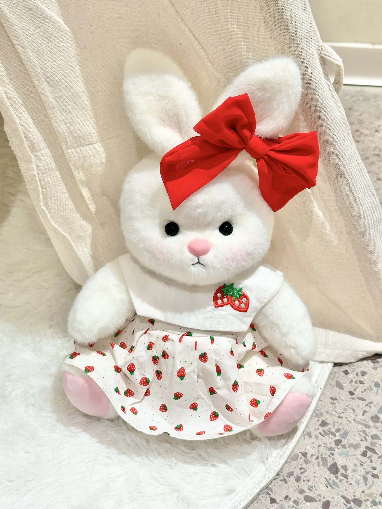 Homeyfriends Cute Jointed Bunny Stuffed Animal