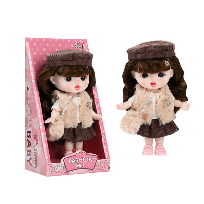 Homeyfriends 9“ Jointed Doll – Beautiful Fashion Princess with Outfits