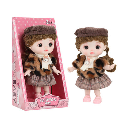 Homeyfriends 9“ Jointed Doll – Beautiful Fashion Princess with Outfits
