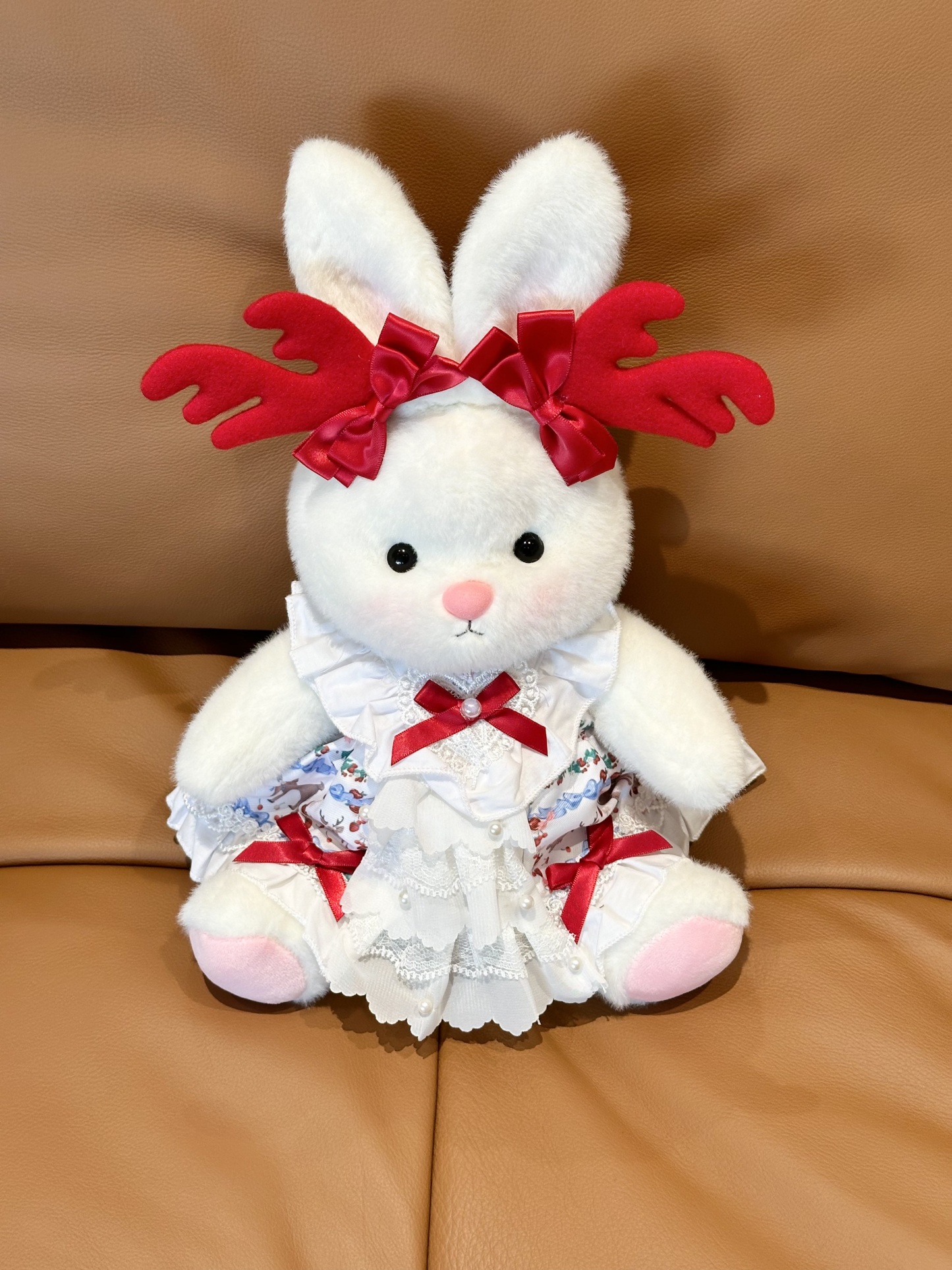 Homeyfriends Cute Jointed Bunny With Little Deer Outfit