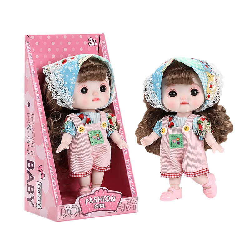 Homeyfriends 9“ Jointed Doll – Beautiful Fashion Princess with Outfits