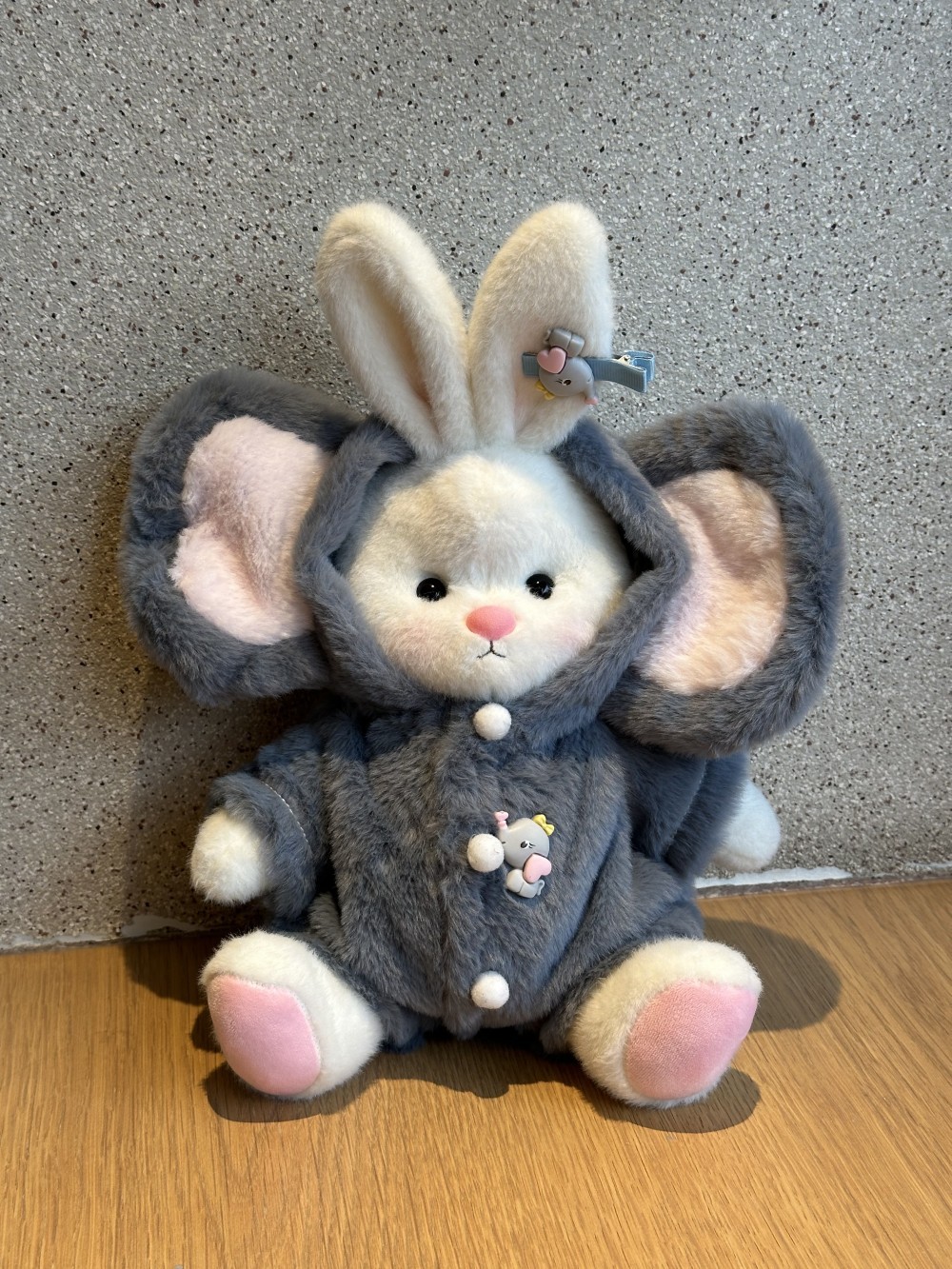 Homeyfriends Cute Jointed Bunny With Elephant Outfit