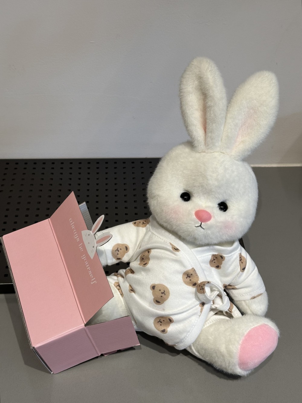 Homeyfriends Cute Jointed Bunny With Bear pajamas