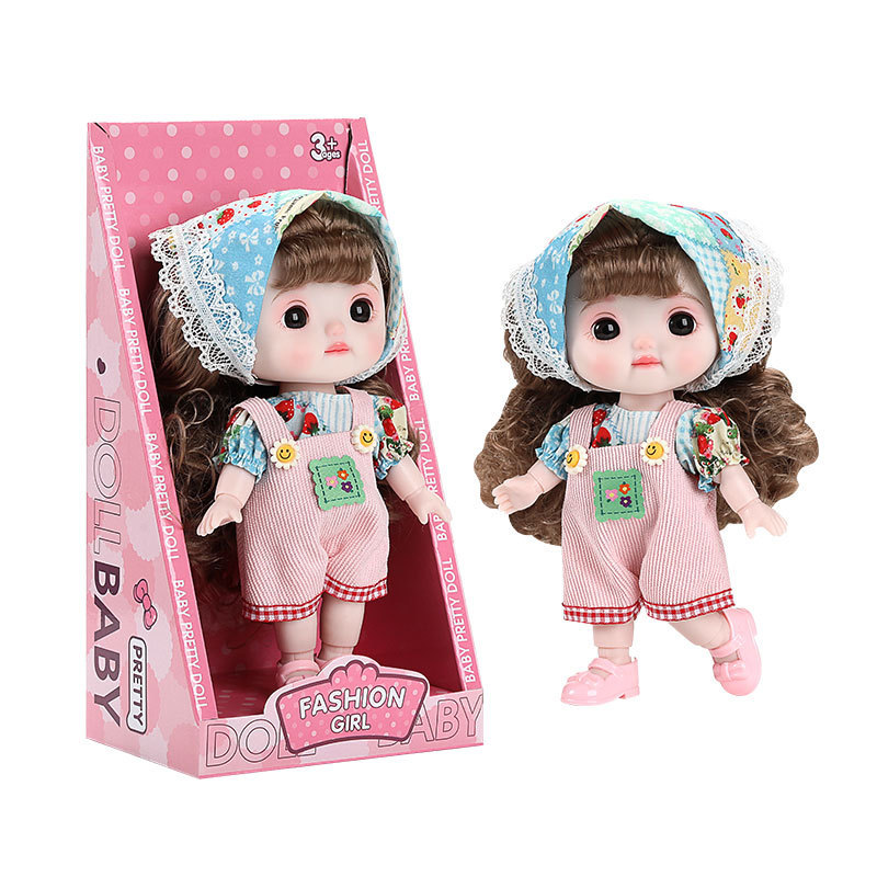 Homeyfriends 9“ Jointed Doll – Beautiful Fashion Princess with Outfits