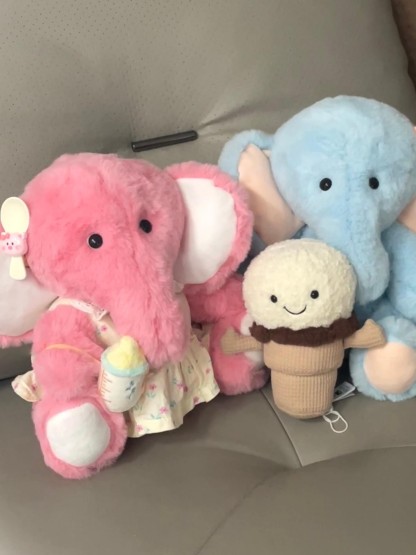 Pink Jointed Elephant