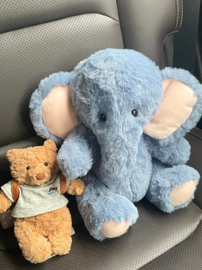 Navy Jointed Elephant