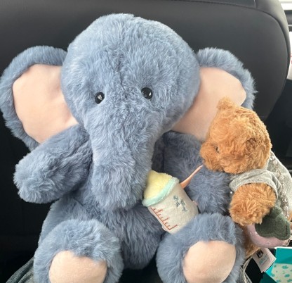 Navy Jointed Elephant