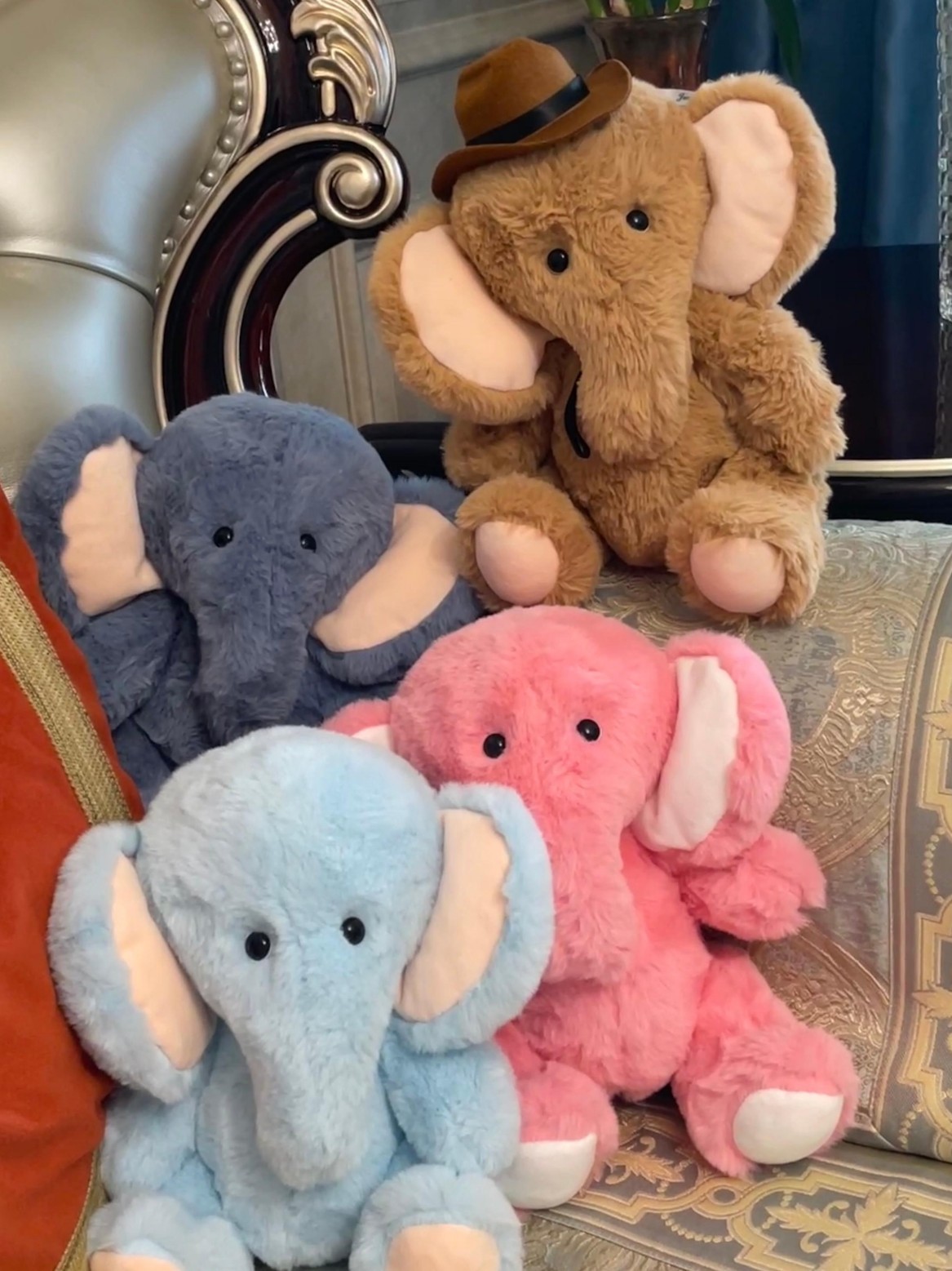 Pink Jointed Elephant