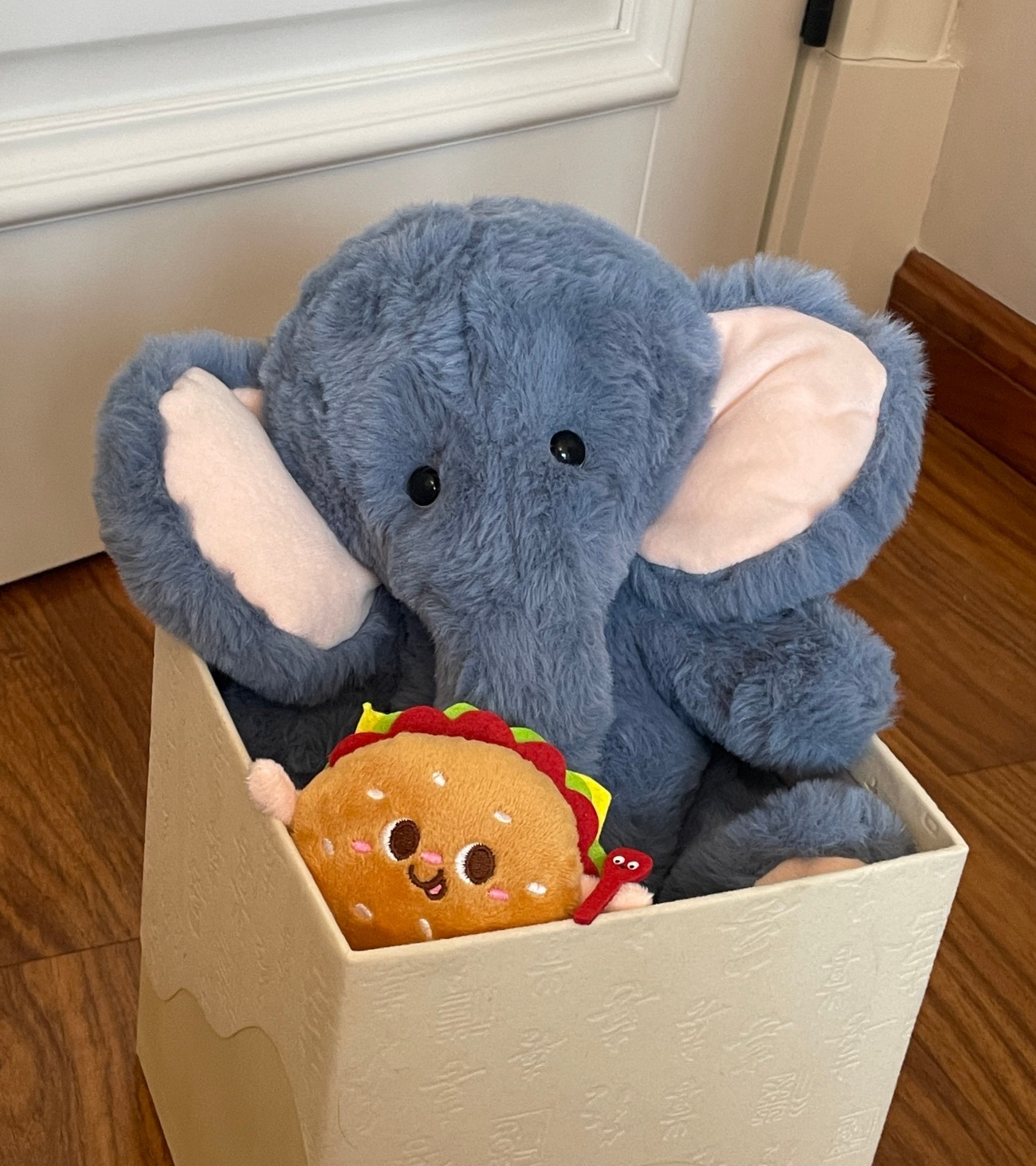 Navy Jointed Elephant