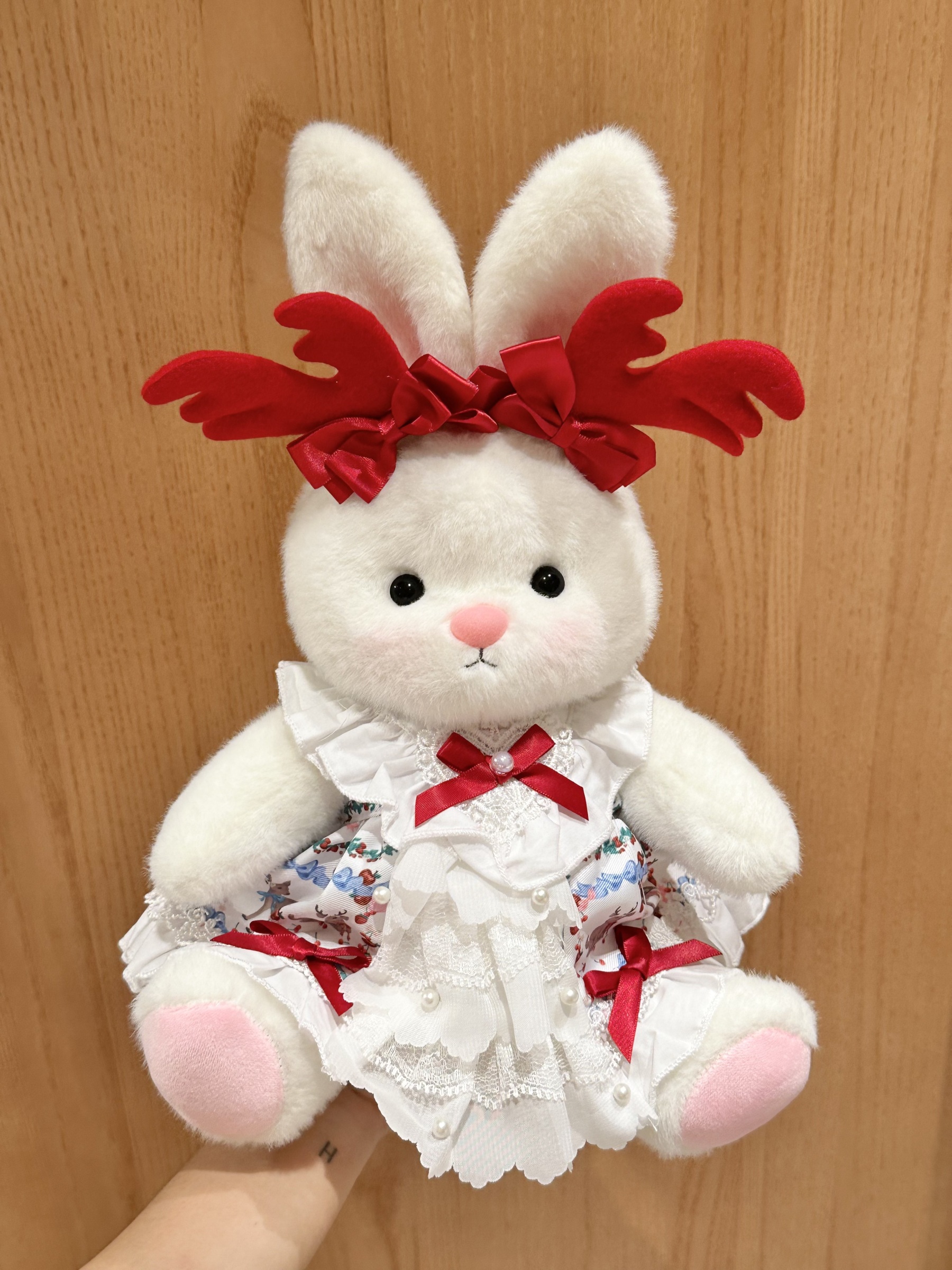 Homeyfriends Cute Jointed Bunny With Little Deer Outfit