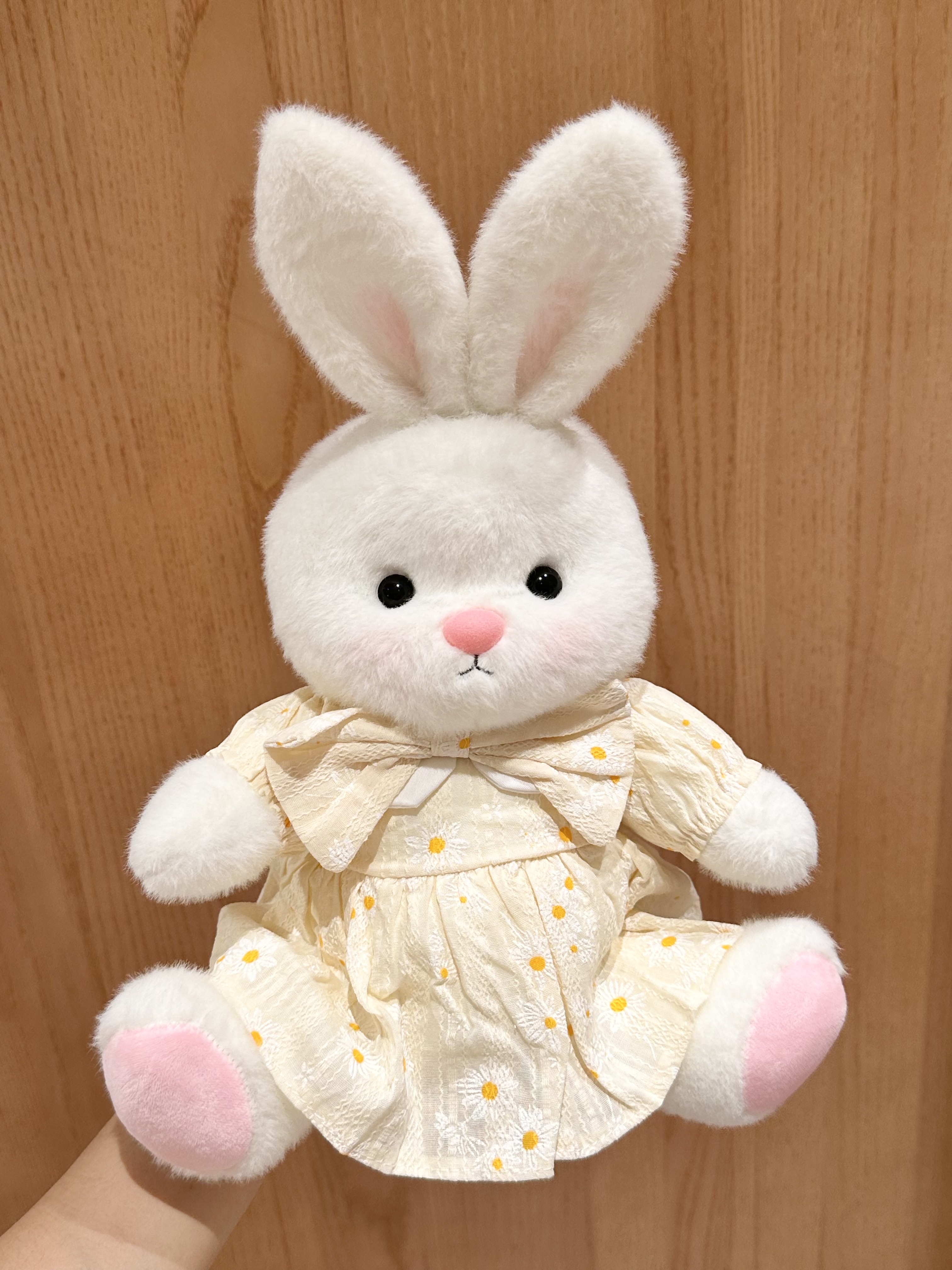 Homeyfriends Cute Jointed Bunny With Yellow Daisy Outfit