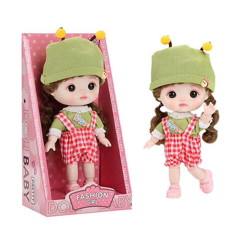 Homeyfriends 9“ Jointed Doll – Beautiful Fashion Princess with Outfits