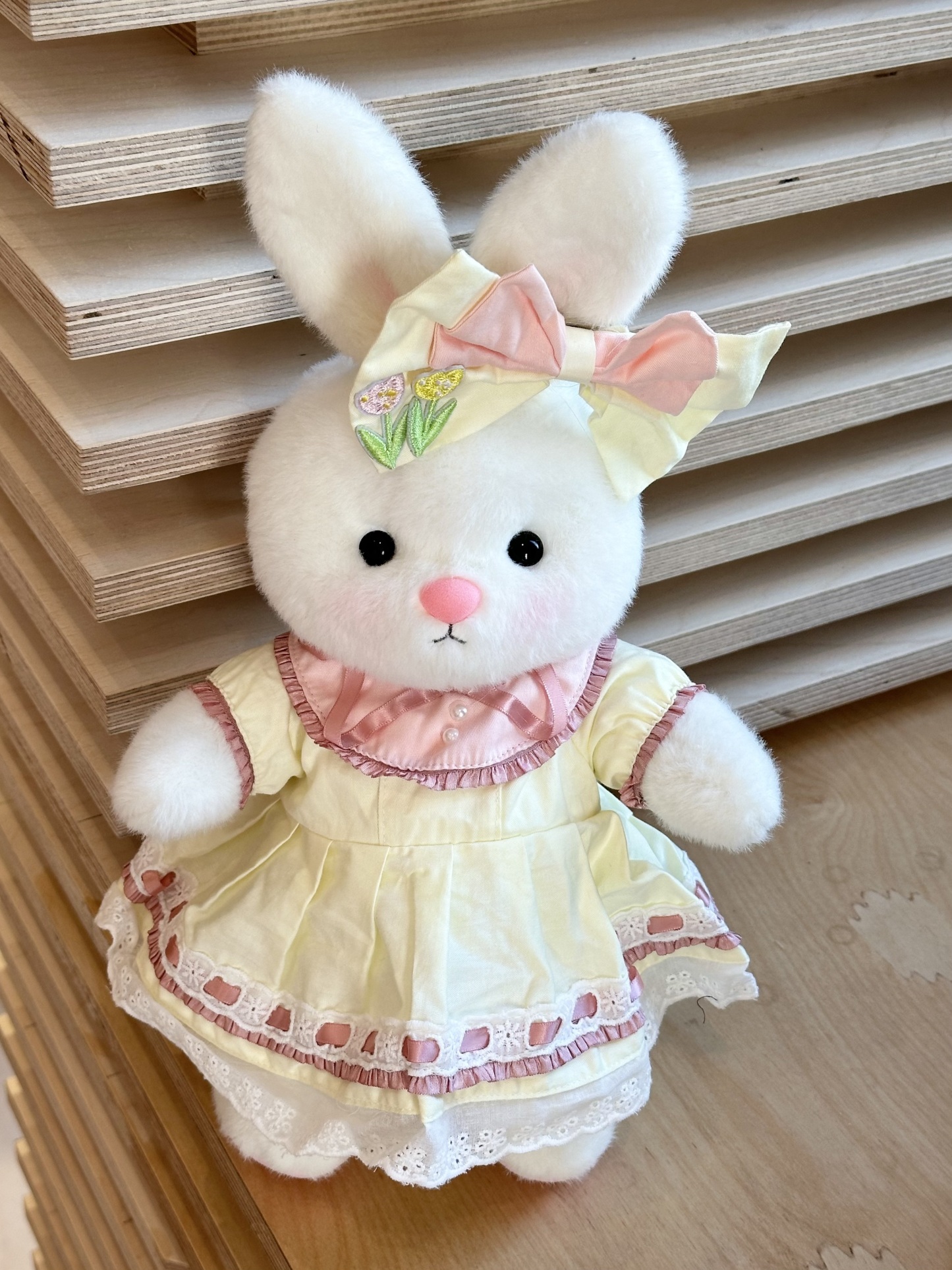 Homeyfriends Cute Jointed Bunny With Tulip Dress Outfit