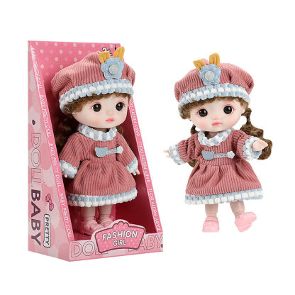 Homeyfriends 9“ Jointed Doll – Beautiful Fashion Princess with Outfits