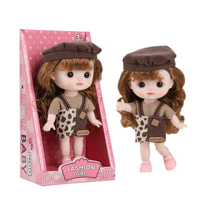 Homeyfriends 9“ Jointed Doll – Beautiful Fashion Princess with Outfits