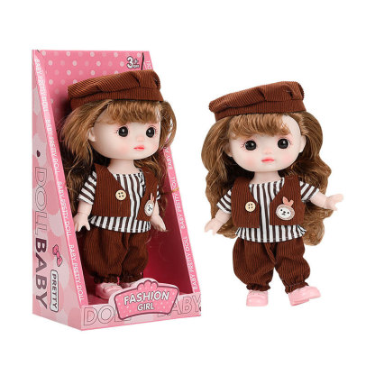 Homeyfriends 9“ Jointed Doll – Beautiful Fashion Princess with Outfits