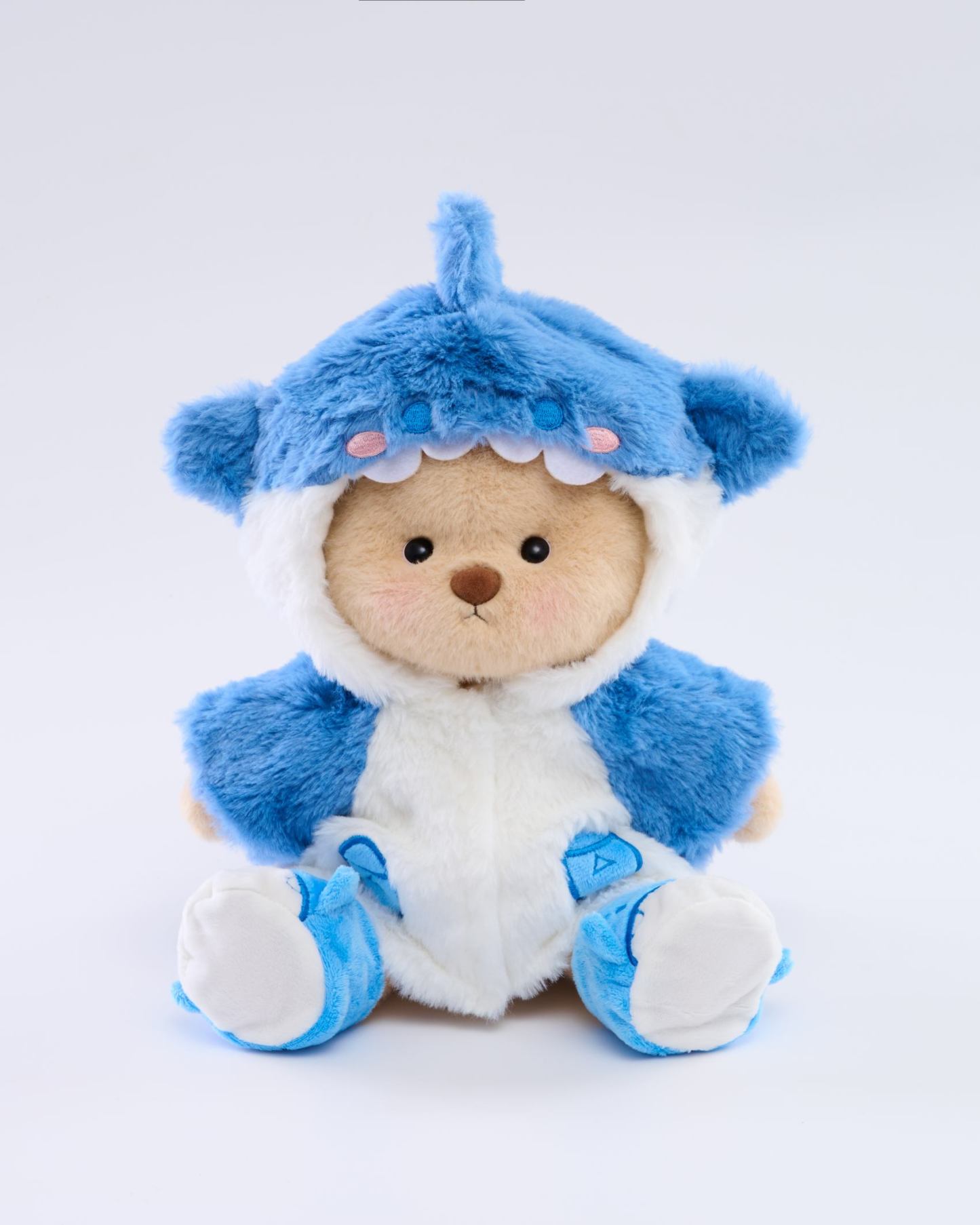 Homeyfriends Bear With Blue Shark Set