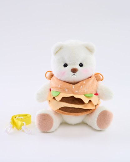 Homeyfriends Bear With Hamburger Crossbody Bag