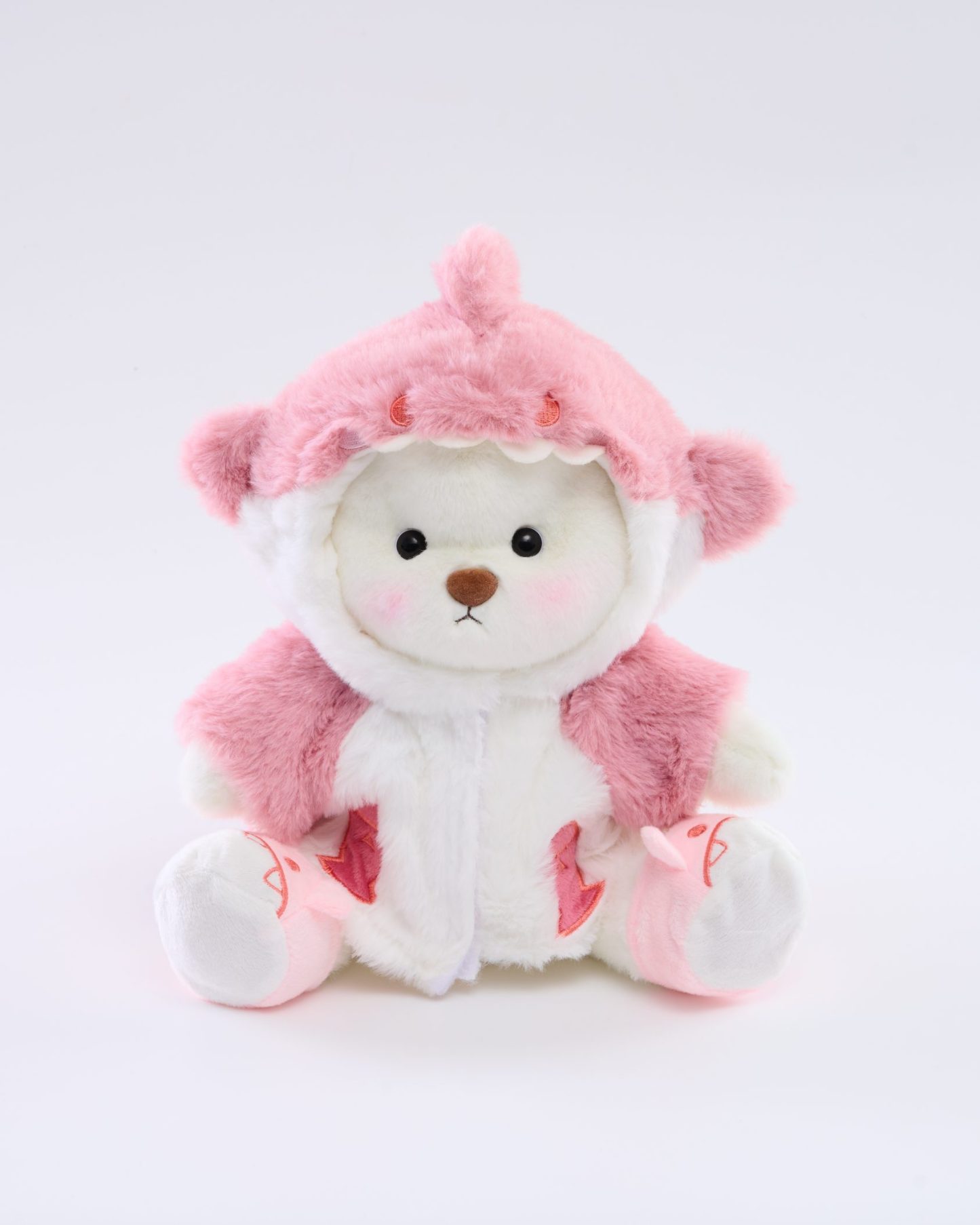 Homeyfriends Bear With Pink Shark Set