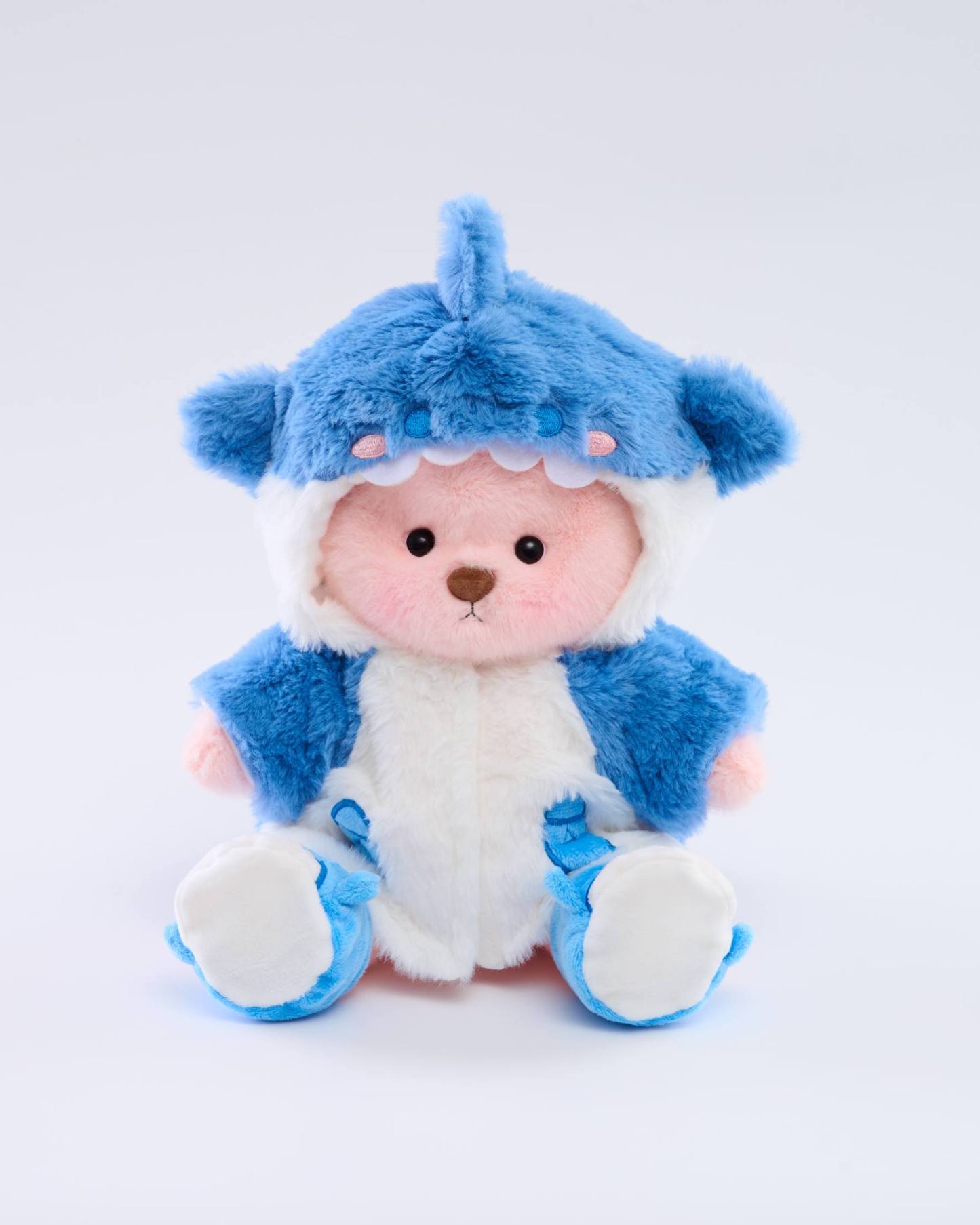 Homeyfriends Bear With Blue Shark Set