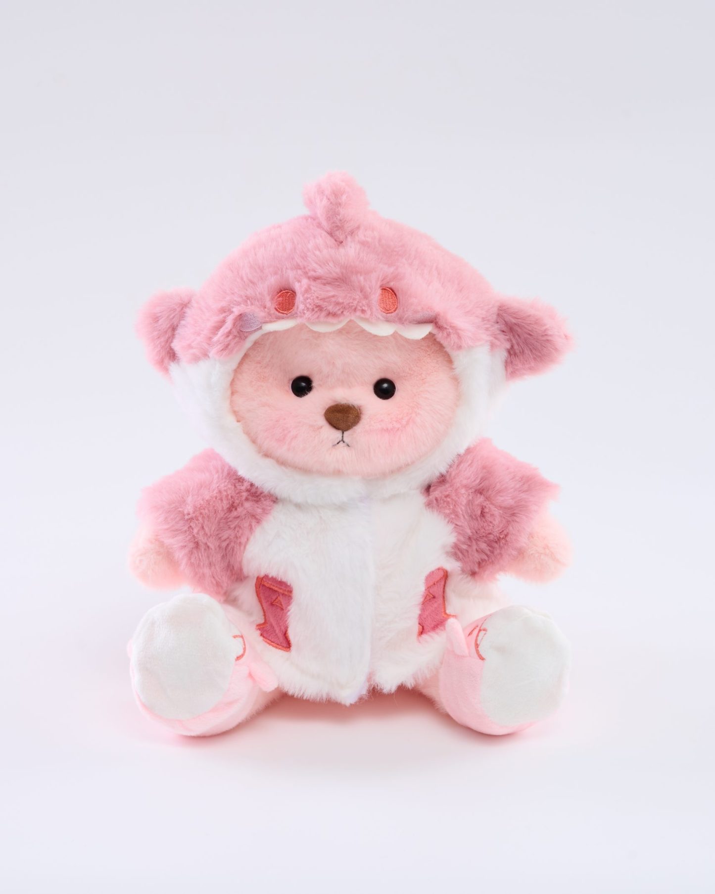 Homeyfriends Bear With Pink Shark Set