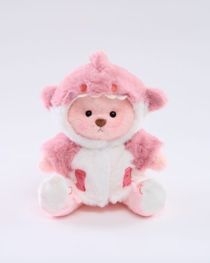 Homeyfriends Bear With Pink Shark Set