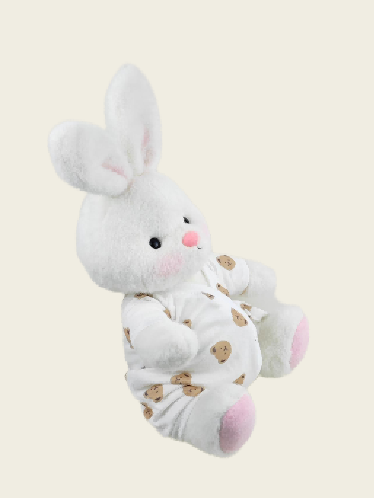 Homeyfriends Cute Jointed Bunny With Bear pajamas