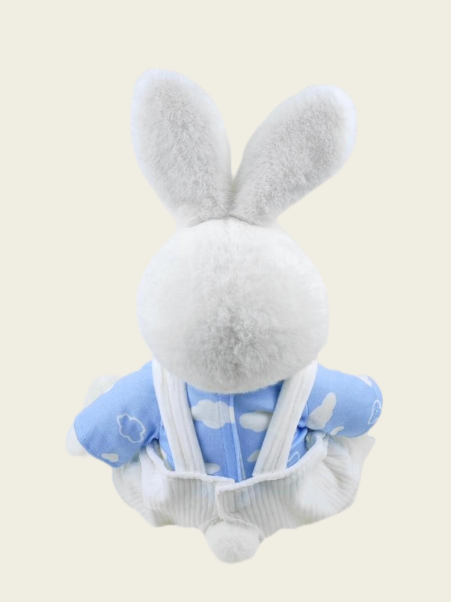 Homeyfriends Cute Jointed Bunny With Strawberry Overalls