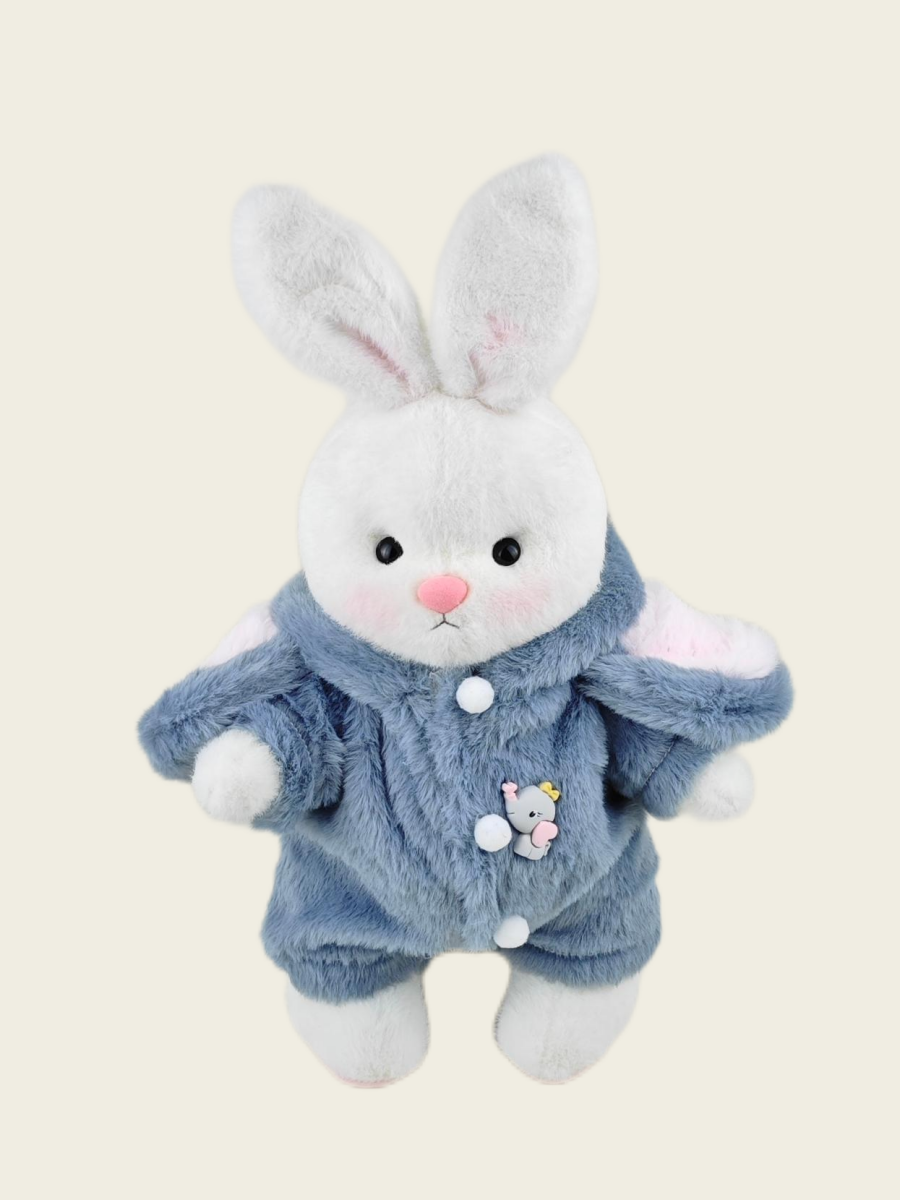 Homeyfriends Cute Jointed Bunny With Elephant Outfit