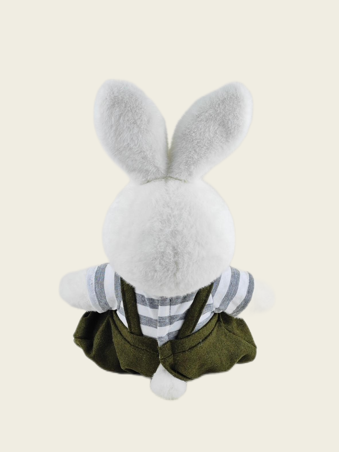 Homeyfriends Cute Jointed Bunny With Red Bow Tie Overalls