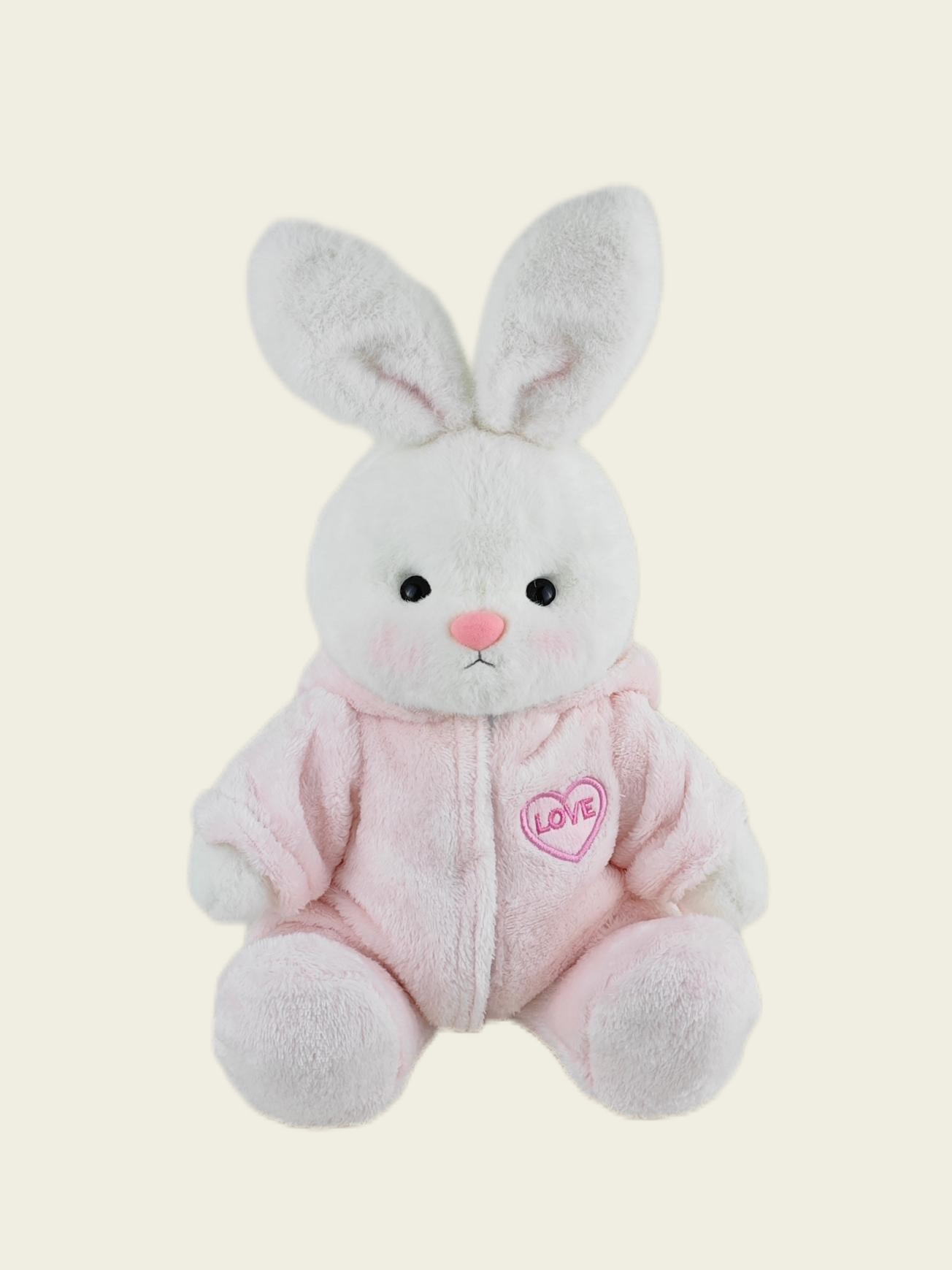 Homeyfriends Cute Jointed Bunny With Love Onesie