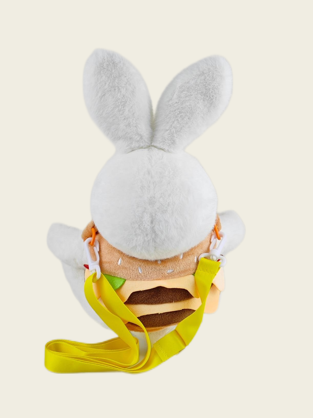 Homeyfriends Cute Jointed Bunny With Hamburger Overalls