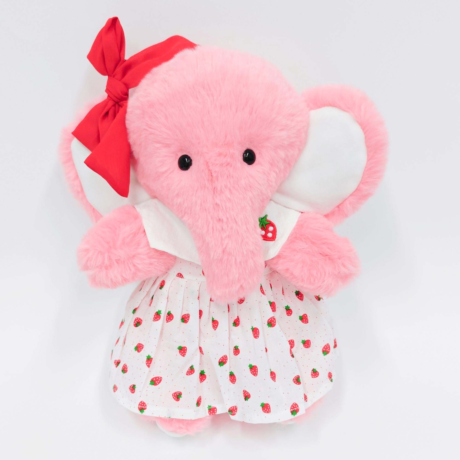 Homeyfriends Pippin The Pink Jointed Elephant Stuffed Animal