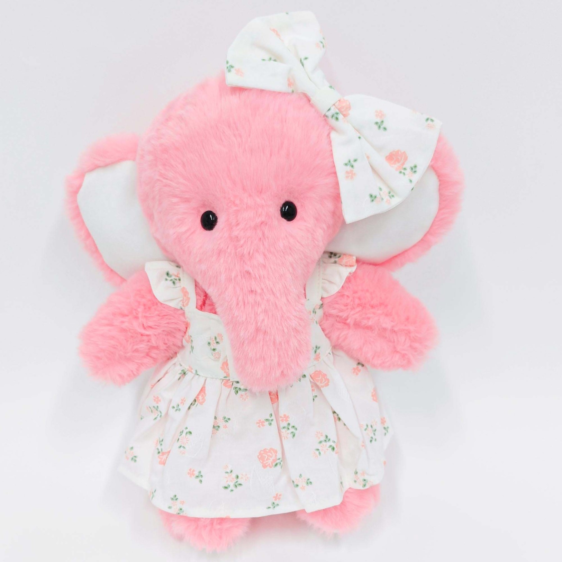 Pink Floral Pearl Dress Set