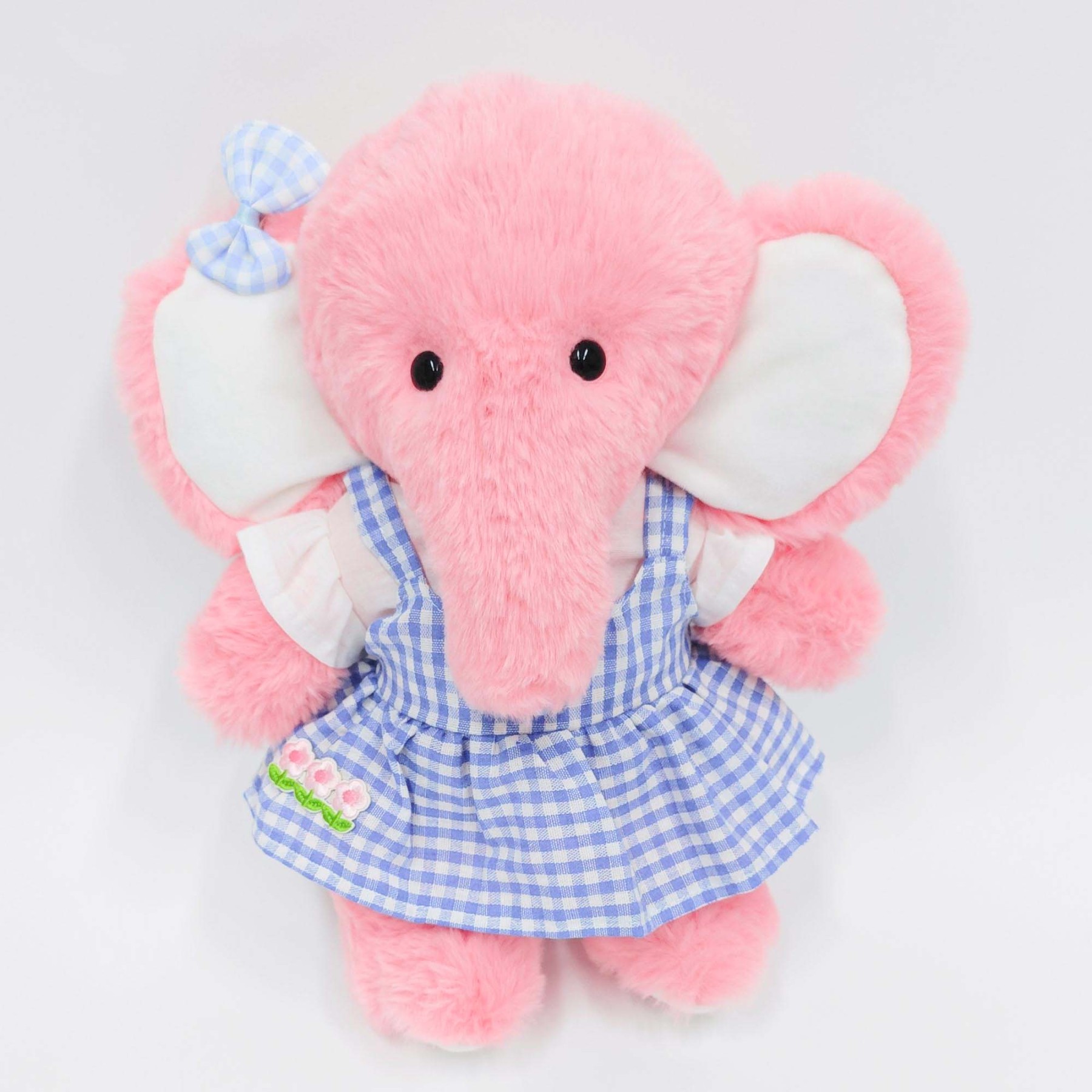 Homeyfriends Pippin The Pink Jointed Elephant Stuffed Animal