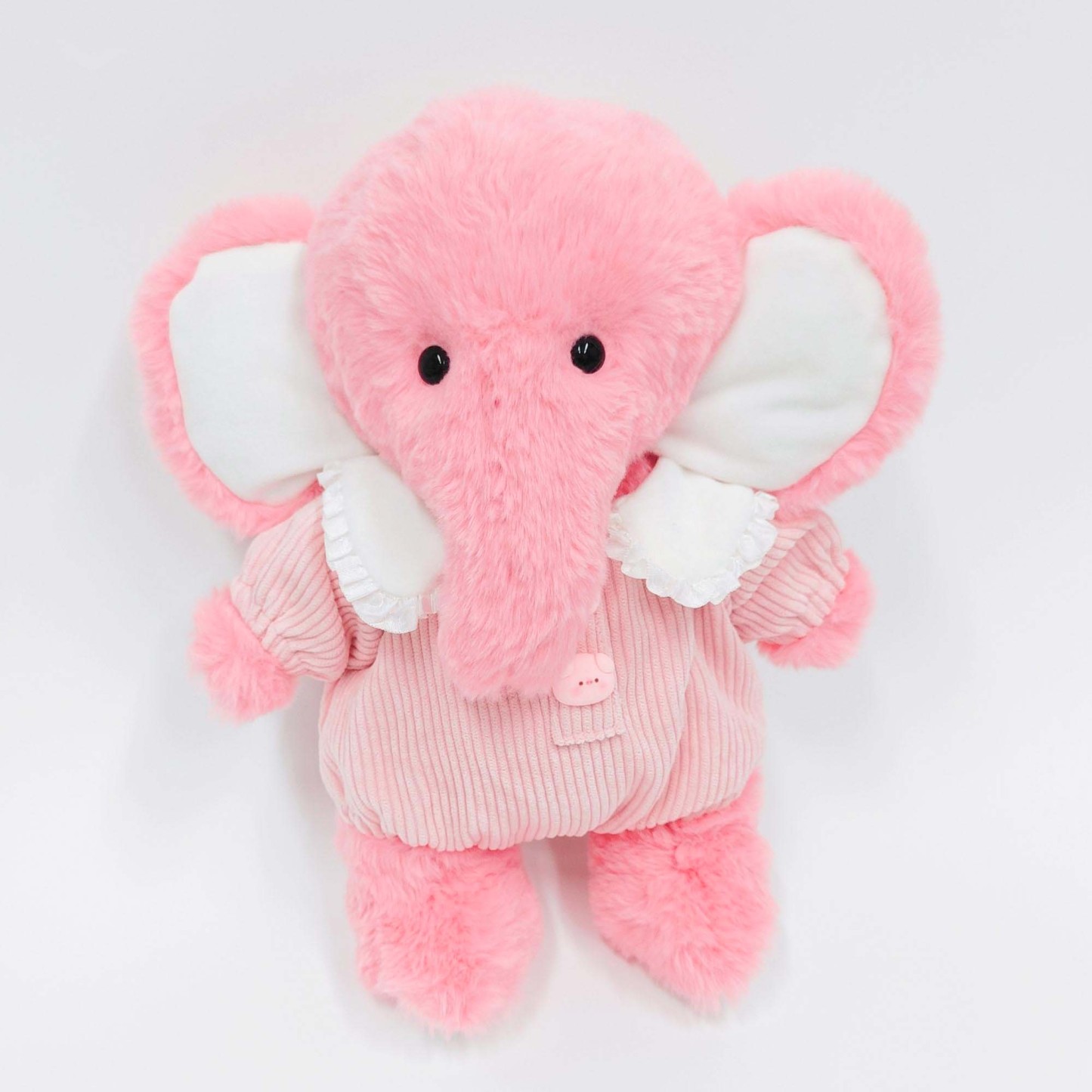 Homeyfriends Pippin The Pink Jointed Elephant Stuffed Animal